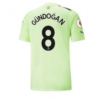 Dres Manchester City Ilkay Gundogan #8 Rezervni 2022-23 Kratak Rukav